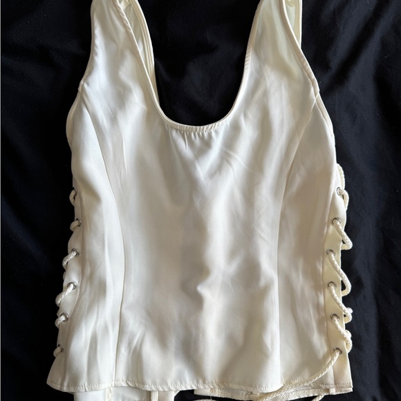 Pretty Little Thing Lace Up Top - Picture 4 of 4